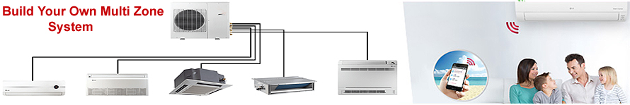 YMGI Mini Splits - Mix And Match - Build Your Own HVAC System